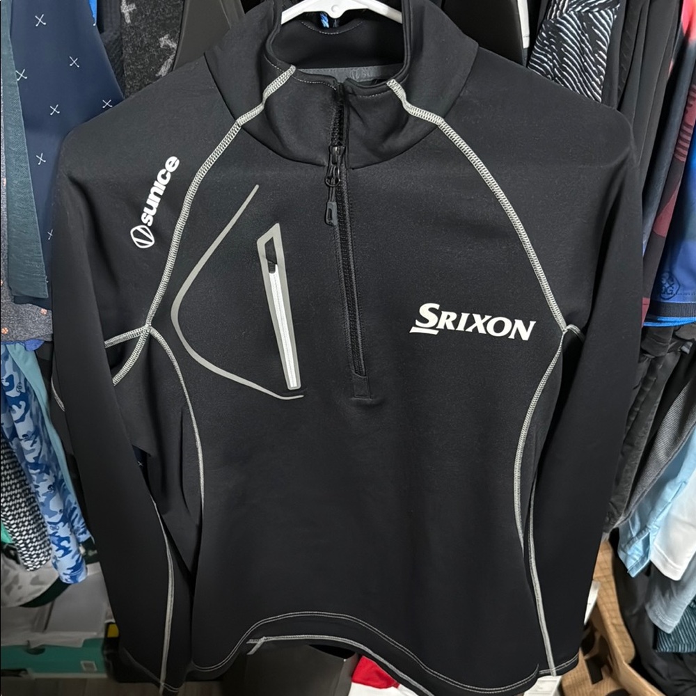 Sunice Black Pullover with Gray Accents